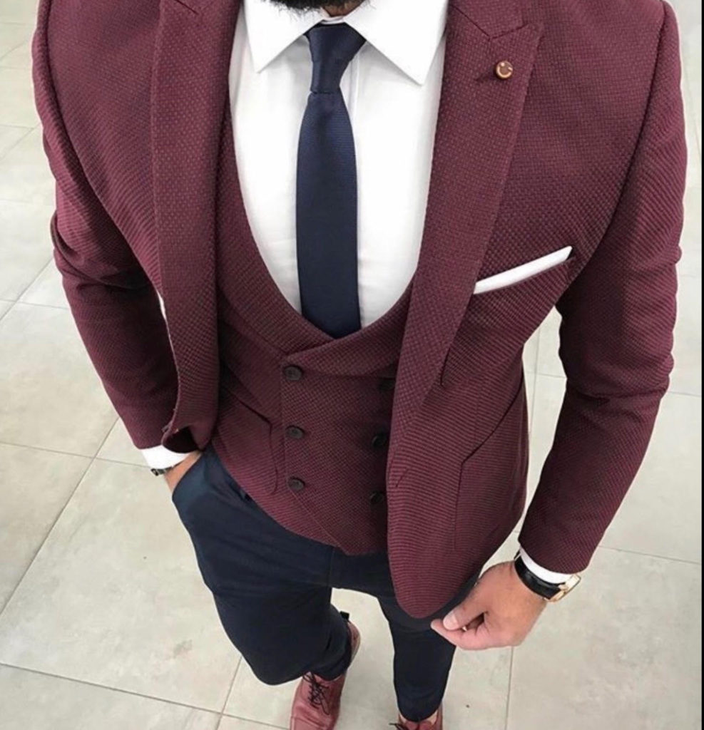 Burgundy Custom Suits - A Hand Tailored Suit UK