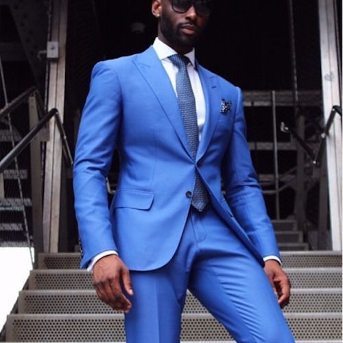 Bright Blue Suits - A Hand Tailored Suit UK