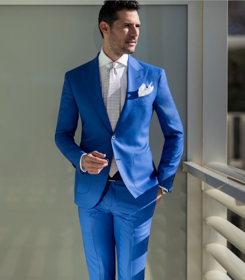 Bright Blue Suits - A Hand Tailored Suit UK
