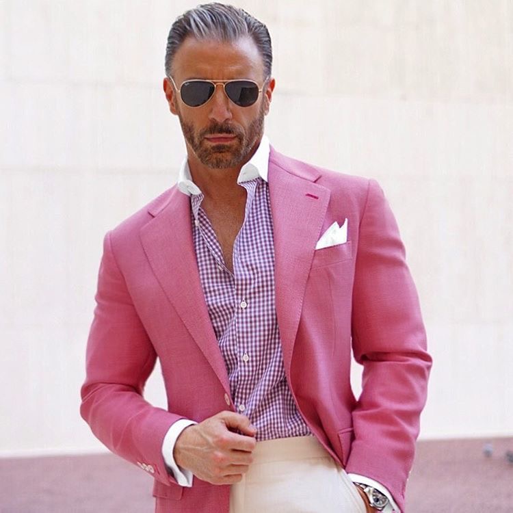 Pink Suits and Jackets - A Hand Tailored Suit UK